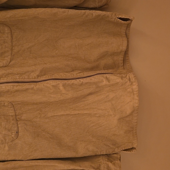 Y2K 90s Mens Levis Zip Up Corduroy Shirt - Picture 9 of 14